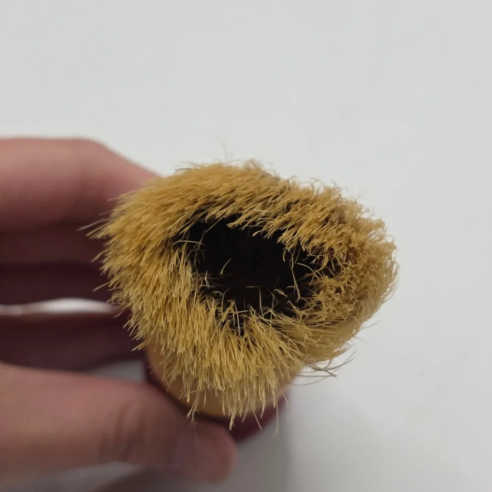 Ever-Ready Shaving Brush Mens‎ Maroon Butterscotch 150 Vintage Barber USA